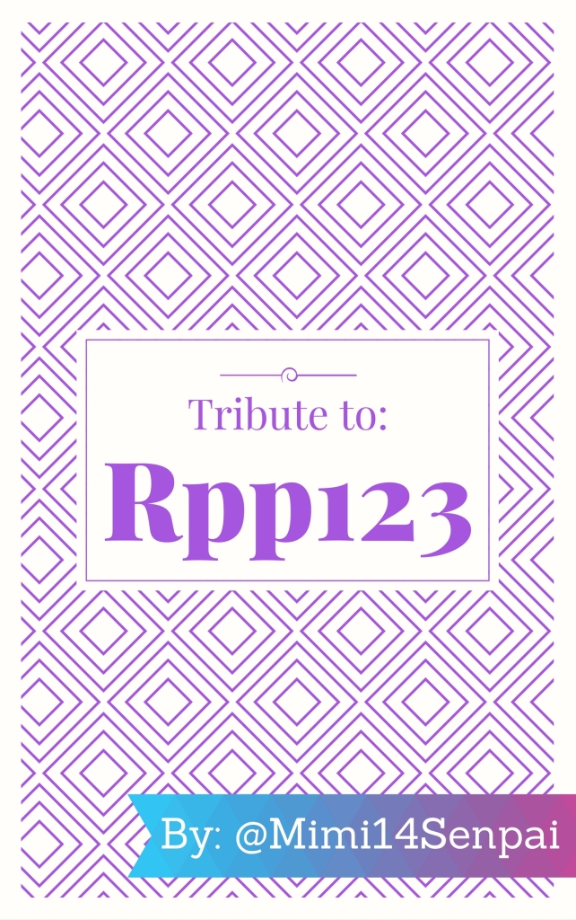 Tribute to Rpp123 (Book Cover)